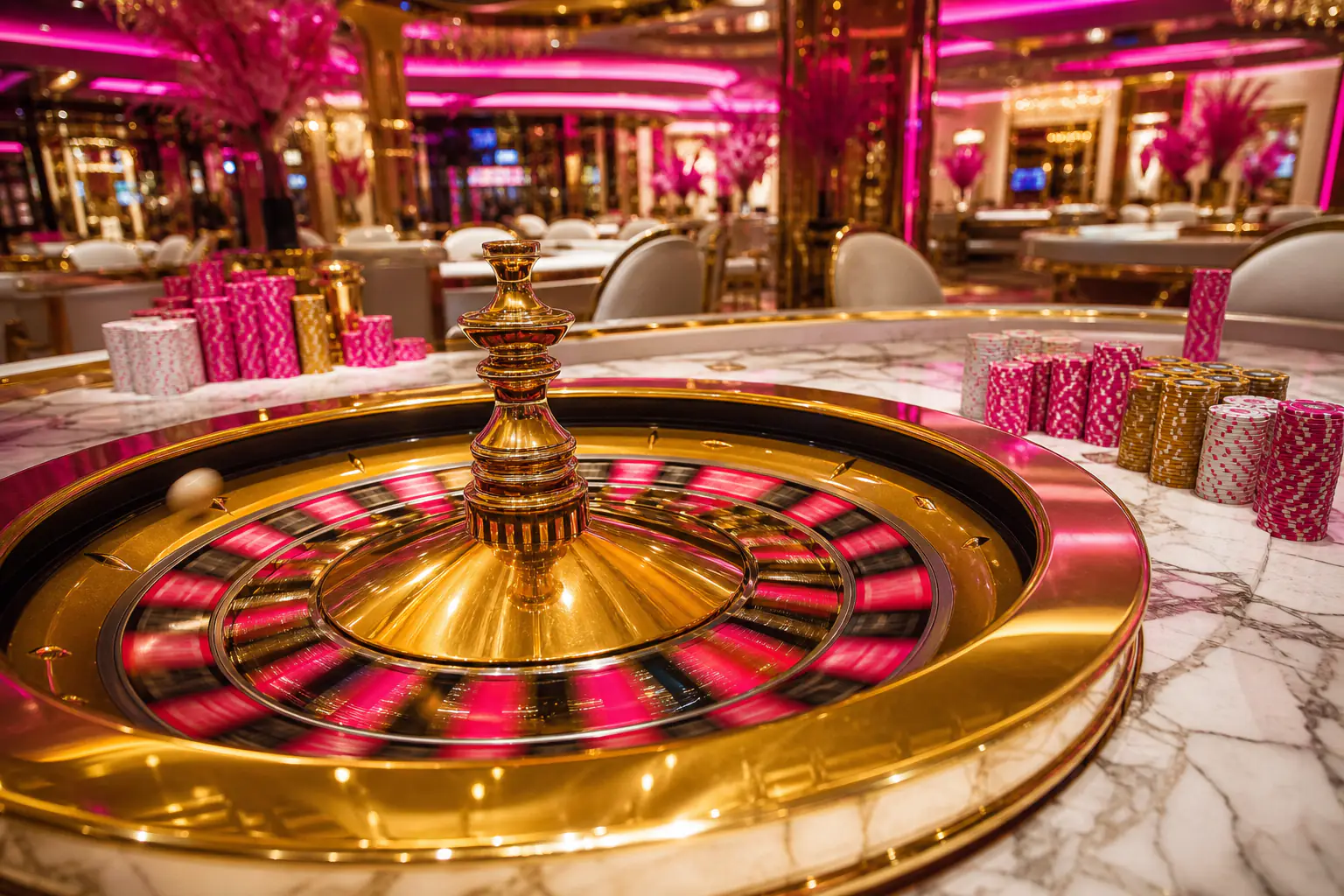 Online-Casino-Oberfläche mit Slots und Pokerbereich